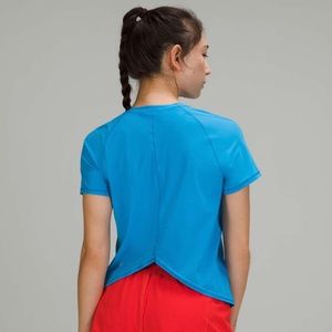 Lululemon Rise and Run Short Sleeve